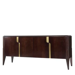 Guerra Vanni Sideboards Buffets<Clizia Dark Eucalyptus Wood Sideboard