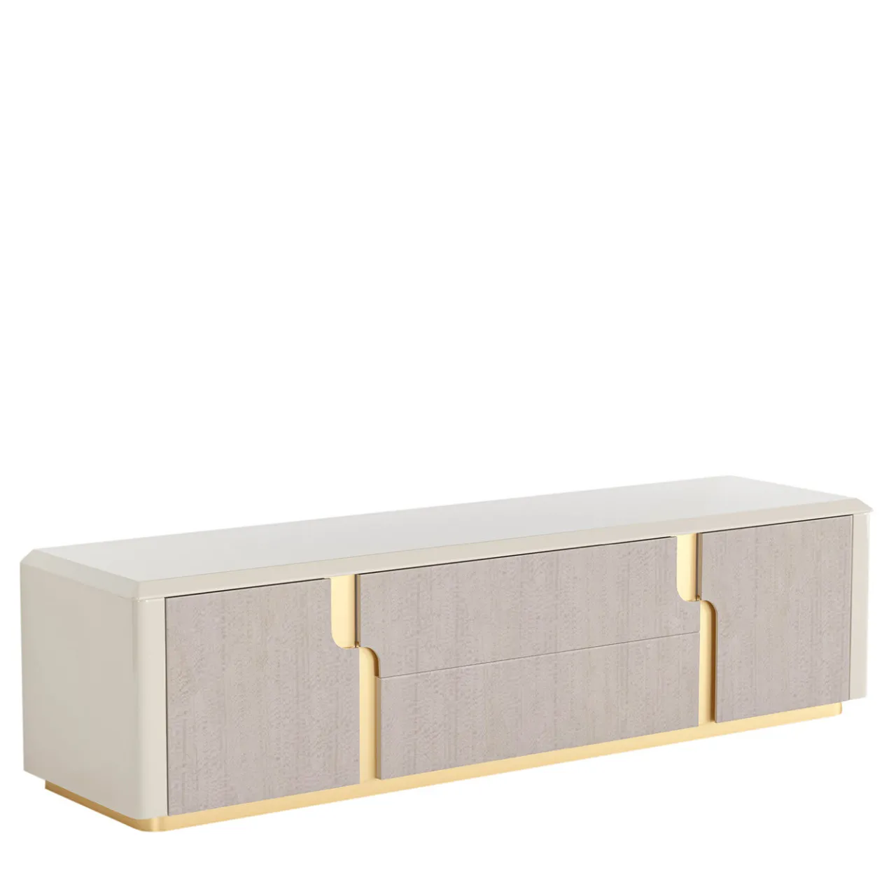 Guerra Vanni Sideboards Buffets<Clizia Light Gray TV Stand