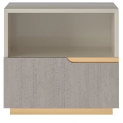 Guerra Vanni Nightstands<Clizia Open White Bedside Table