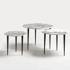 Extroverso Nesting Tables<Close Up Milano Set of Three Nesting Tables