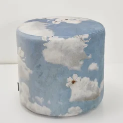 Instabilelab Ottomans & Poufs<Clouds & Flowers Round Pouf
