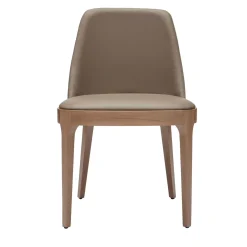Livoni 1895 Chairs<Club 24 leather dining chair by Mara Picco
