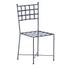 Dante Negro Outdoor Chairs & Stools<Club Blue Wrought Iron Chair