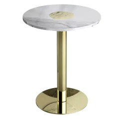 Monitillo 1980 Bistro Tables<Coccaro Brass Bistro Table by RandD monitillo1980