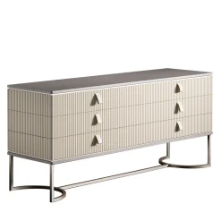 CPRN Homood Dressers<Cocoon Dresser With Metal Base