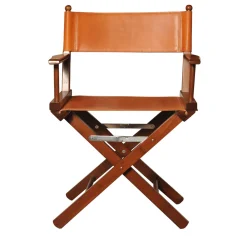 Dario Alfonsi Chairs<Cognac Leather Director's Chair