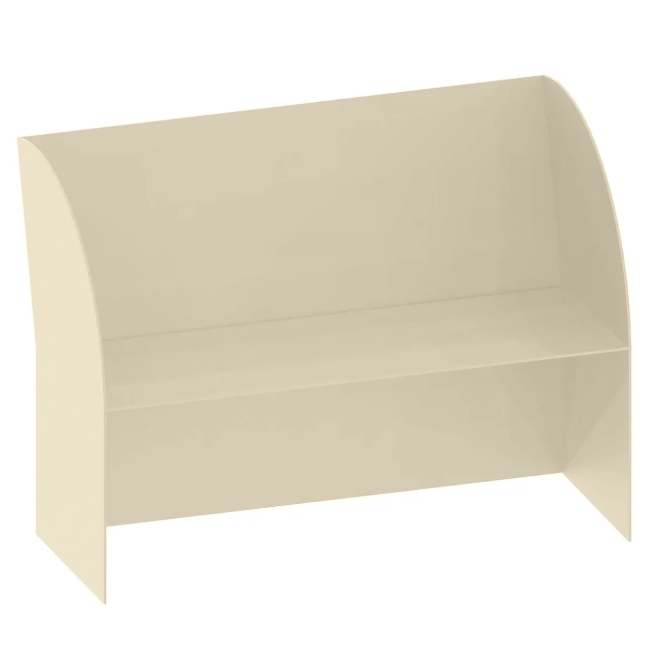 Marco Ripa Outdoor Sofas & Benches<Coimbra 02 Beige Aluminum Outdoor Bench