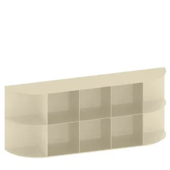 Marco Ripa Other Outdoor Furniture<Coimbra 03 Beige Aluminum Outdoor Bookcase
