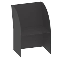 Marco Ripa Outdoor Armchairs<Coimbra 01 Black Aluminum Outdoor Armchair