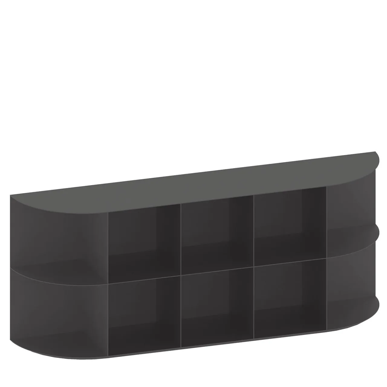 Marco Ripa Other Outdoor Furniture<Coimbra 03 Black Aluminum Outdoor Bookcase