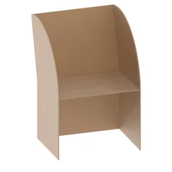 Marco Ripa Outdoor Armchairs<Coimbra 01 Brown Aluminum Outdoor Armchair