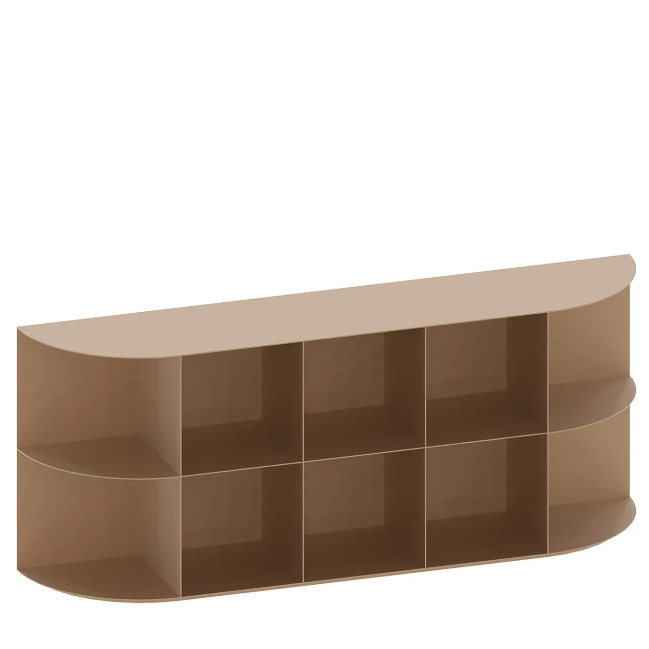 Marco Ripa Other Outdoor Furniture<Coimbra 03 Brown Aluminum Outdoor Bookcase