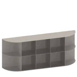 Marco Ripa Other Outdoor Furniture<Coimbra 03 Gray Aluminium Outdoor Bookcase