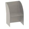 Marco Ripa Outdoor Armchairs<Coimbra 01 Gray Aluminium Outdoor Chair