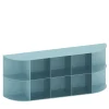 Marco Ripa Other Outdoor Furniture<Coimbra 03 Light Blue Aluminum Outdoor Bookcase