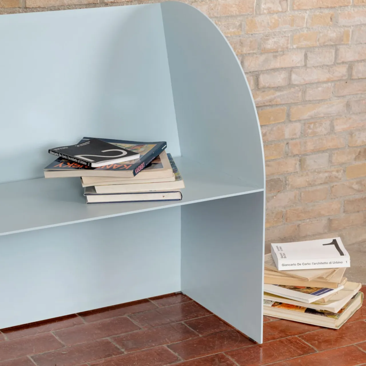 Marco Ripa Outdoor Sofas & Benches<Coimbra 02 Light Blue Aluminum Outdoor Bench