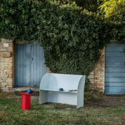 Marco Ripa Outdoor Sofas & Benches<Coimbra 02 Light Blue Aluminum Outdoor Bench