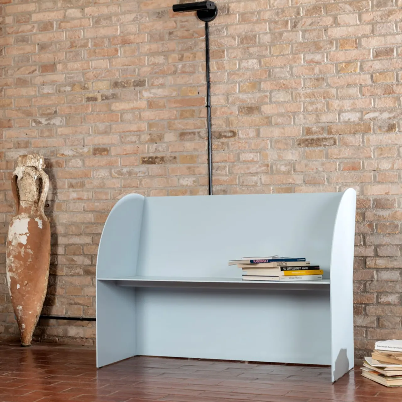 Marco Ripa Outdoor Sofas & Benches<Coimbra 02 Light Blue Aluminum Outdoor Bench