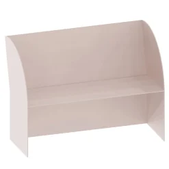 Marco Ripa Outdoor Sofas & Benches<Coimbra 02 Pink Aluminum Outdoor Bench
