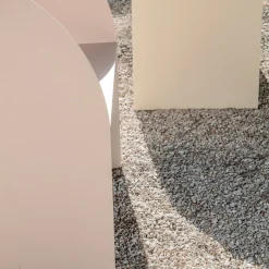 Marco Ripa Outdoor Armchairs<Coimbra 01 Pink Aluminum Outdoor Armchair