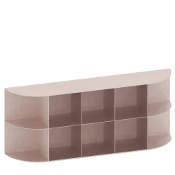 Marco Ripa Other Outdoor Furniture<Coimbra 03 Pink Aluminum Outdoor Bookcase