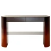 Laura Meroni Consoles<Collectionist Console With Top in Gray Travertine Marble