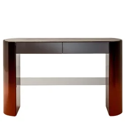 Laura Meroni Consoles<Collectionist Console With Top in Gray Travertine Marble