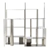 Nobe Italia Bookcases<Colonna Gold Metal with Marble Shelves Bookcase