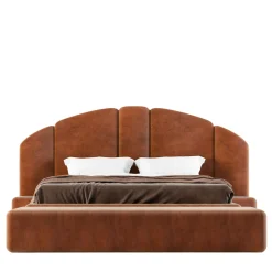 Encore Italia Beds<Concept 01 Modular Orange Upholstered Bed