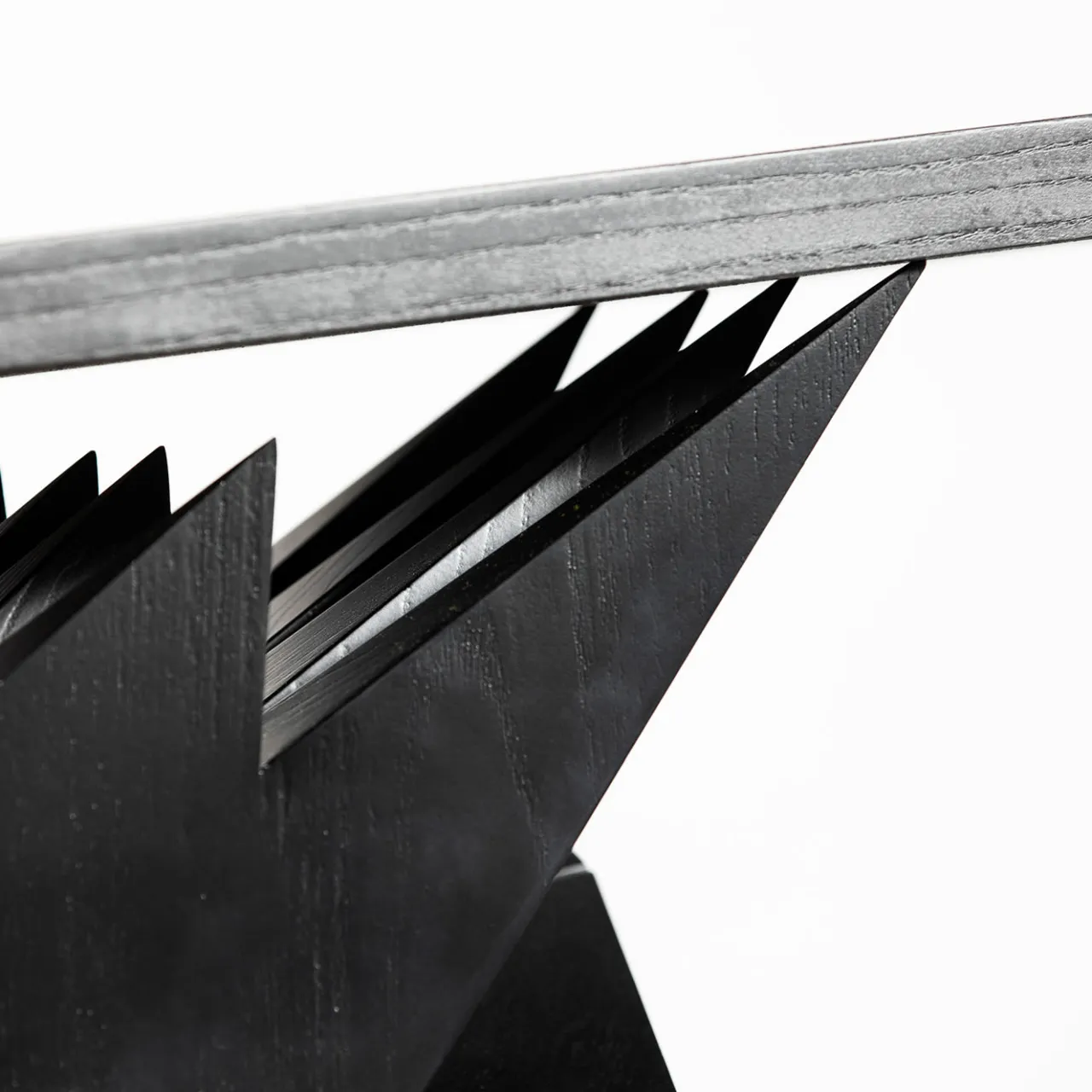 Paolo Pallucco Sideboards Buffets<Conforme Al Plastico Black Lacquered Oak Sideboard