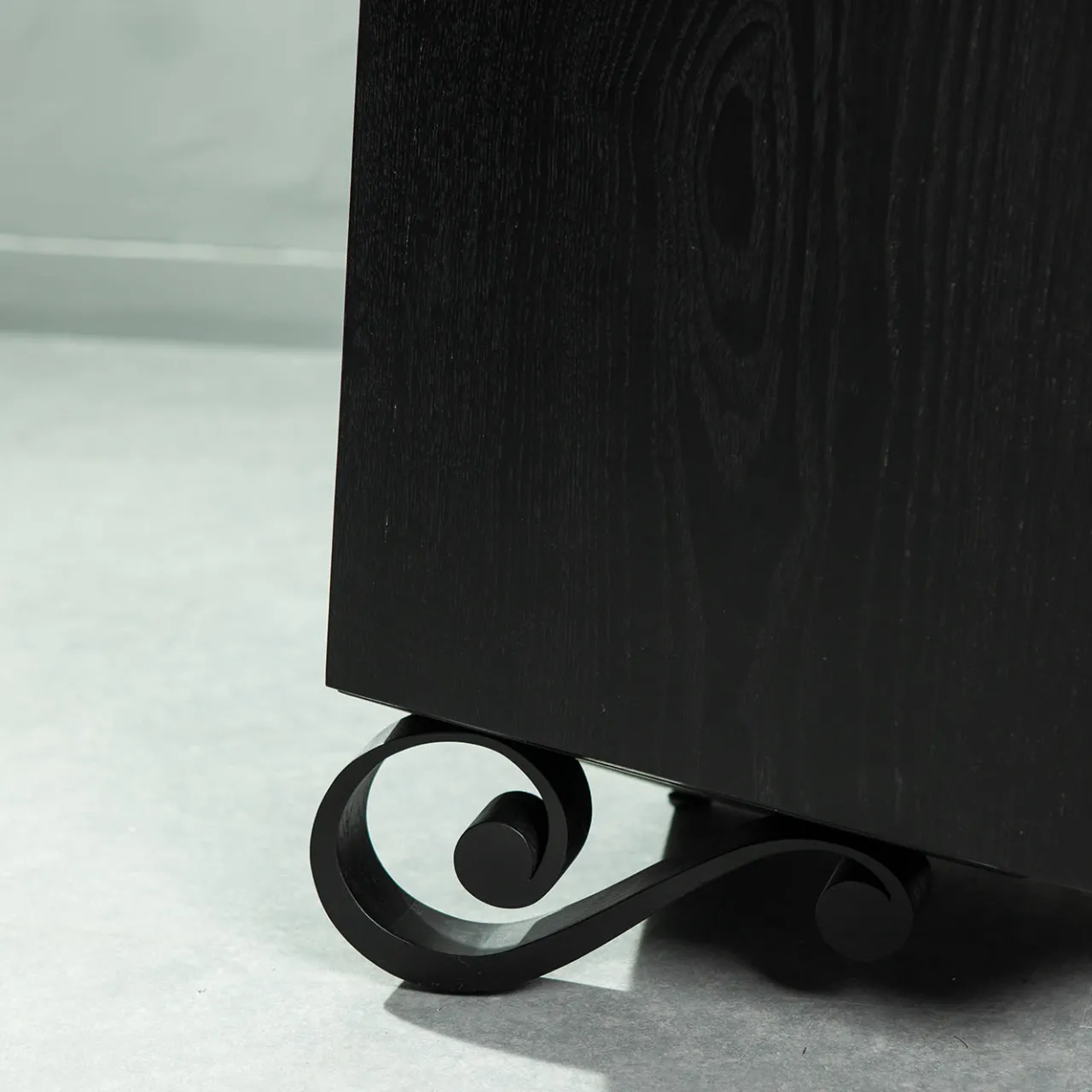 Paolo Pallucco Sideboards Buffets<Conforme Al Plastico Black Lacquered Oak Sideboard