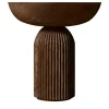 Dale Italia Side Tables<Convesso Brown Ash Side Table