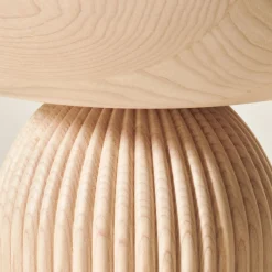Dale Italia Side Tables<Convesso Natural Ash Side Table
