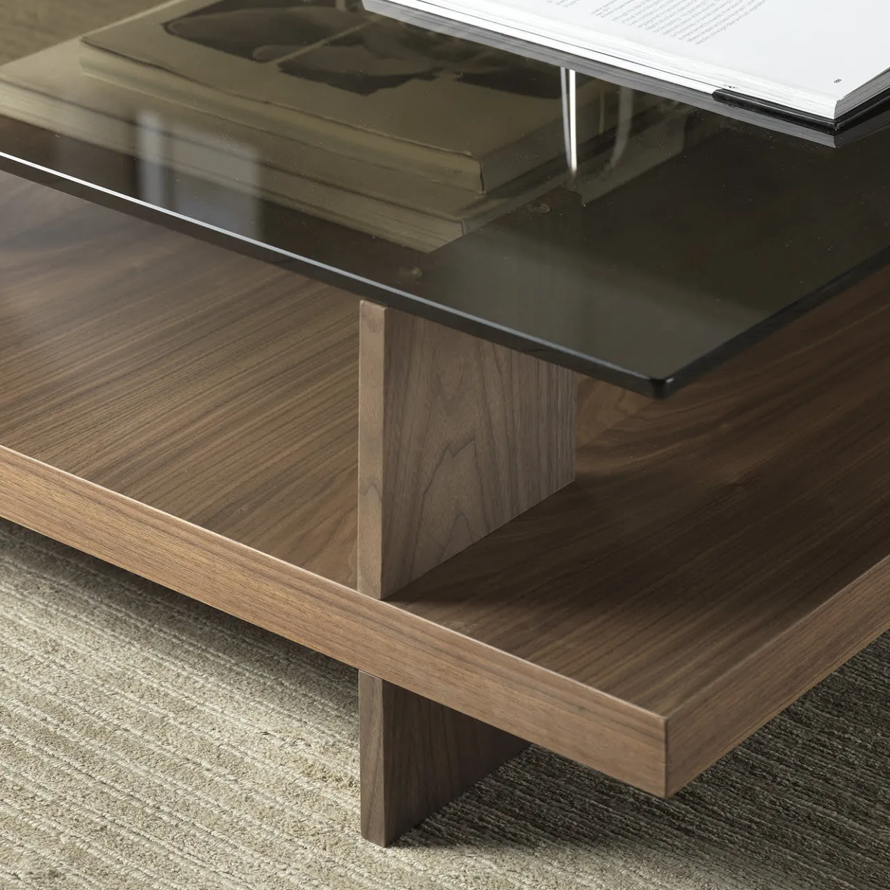 Pacini & Cappellini Coffee Tables<Corallo Square Coffee Table by Fabio Rebosio