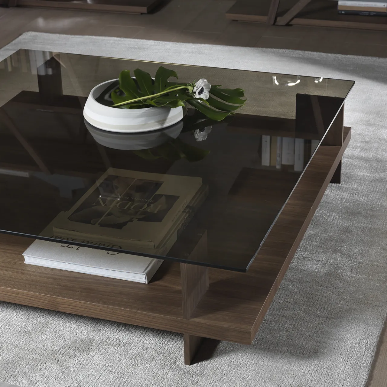 Pacini & Cappellini Coffee Tables<Corallo Square Coffee Table by Fabio Rebosio