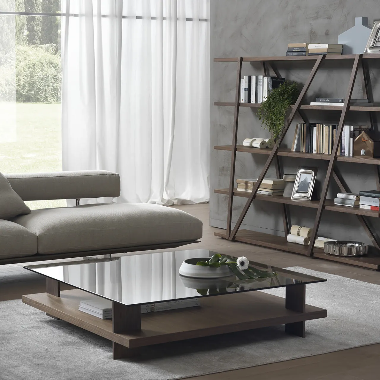 Pacini & Cappellini Coffee Tables<Corallo Square Coffee Table by Fabio Rebosio