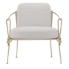 Dante Negro Outdoor Armchairs<Corda Champagne Iron Outdoor Armchair by Zanellato&Bortotto