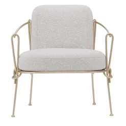 Dante Negro Outdoor Armchairs<Corda Champagne Iron Outdoor Armchair by Zanellato&Bortotto
