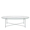 Dante Negro Outdoor Dining Tables<Corda Plumbeo Oval Glass Top Outdoor Dining Table by Zanellato&Bortotto
