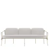 Dante Negro Outdoor Sofas & Benches<Corda 3-Seater Champagne Outdoor Sofa by Zanellato&Bortotto