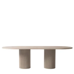 Opinion Ciatti Dining Tables<Corkcrete Beige Aluminum Dining Table