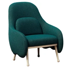 Billiani 1911 Armchairs<Corolla 272 Green Armchair by Cristina Celestino