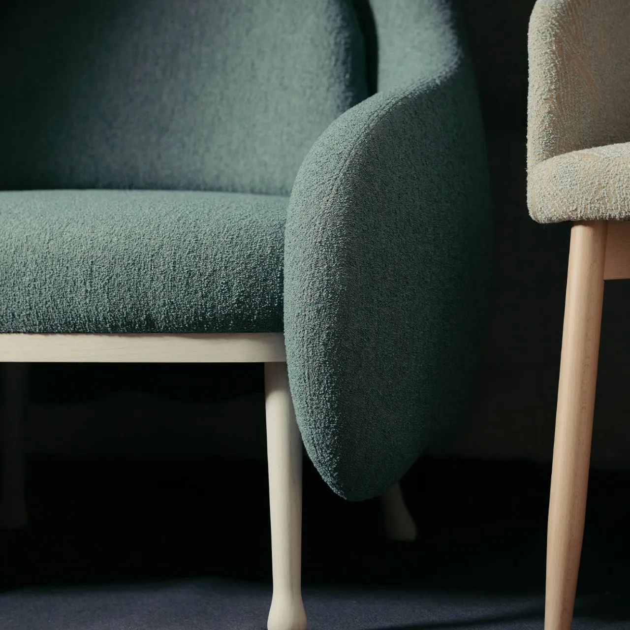 Billiani 1911 Armchairs<Corolla 272 Green Armchair by Cristina Celestino