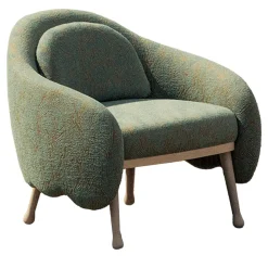 Billiani 1911 Armchairs<Corolla 271 Green Patterned Armchair by Cristina Celestino
