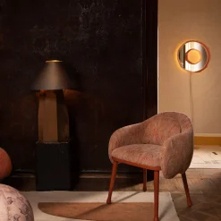 Billiani 1911 Armchairs<Corolla 270 Orange Armchair by Cristina Celestino