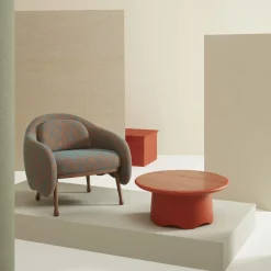 Billiani 1911 Coffee Tables<Corolla 280 Red Coffee Table by Cristina Celestino