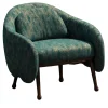 Billiani 1911 Armchairs<Corolla 271 Teal Armchair by Cristina Celestino