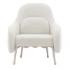 Billiani 1911 Armchairs<Corolla 272 White Armchair by Cristina Celestino