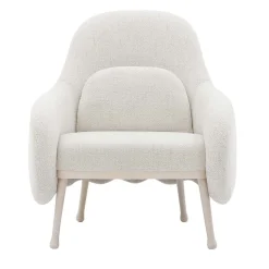 Billiani 1911 Armchairs<Corolla 272 White Armchair by Cristina Celestino