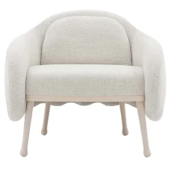 Billiani 1911 Armchairs<Corolla 271 White Armchair by Cristina Celestino